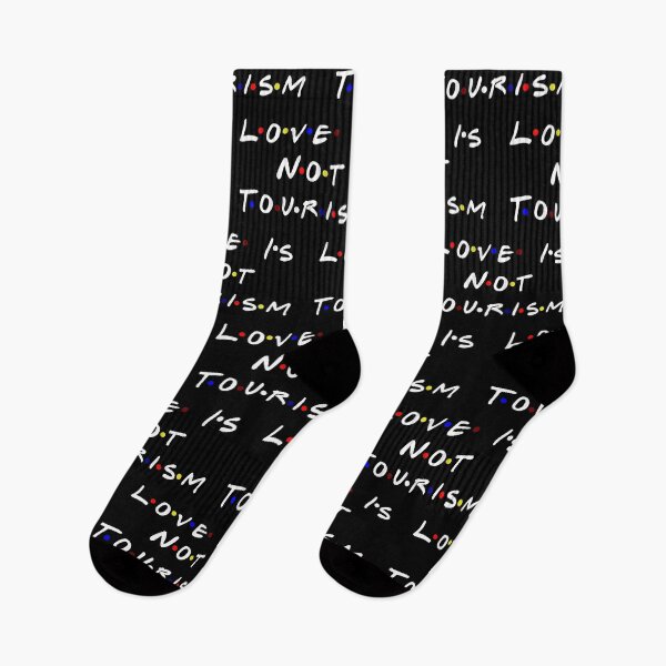 Item preview, Love Is Not Tourism - quotes Design designed and sold by Shop Your Aesthetic.