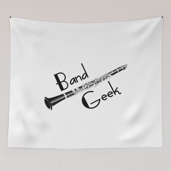 Item preview, Band Geek Clarinet designed and sold by nerdchild.
