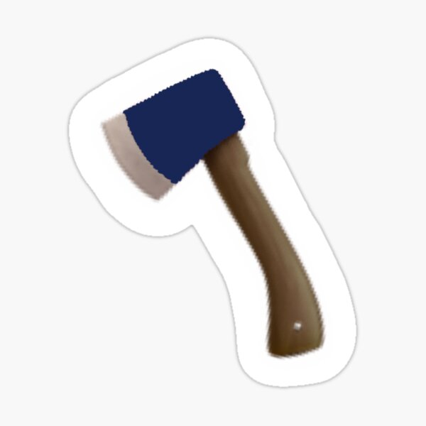 Item preview, Blue Axe Emoji designed and sold by Samantha F..