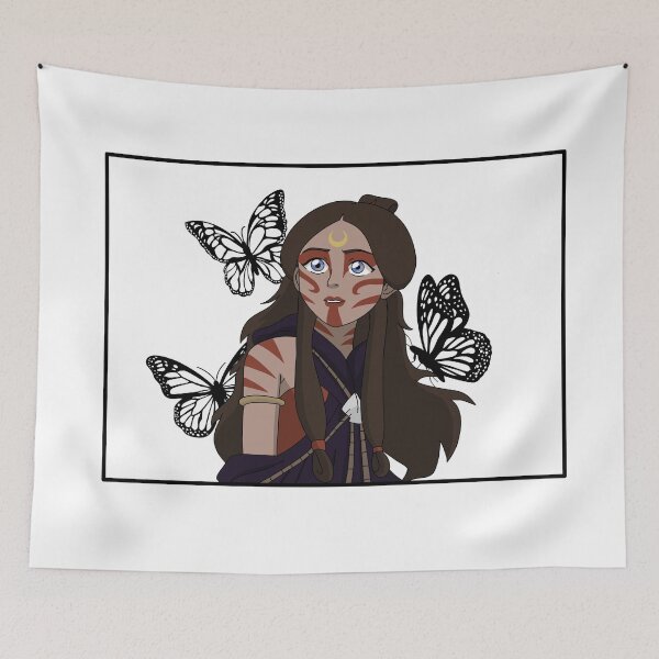 Item preview, katara painted lady designed and sold by kohanajewelry.
