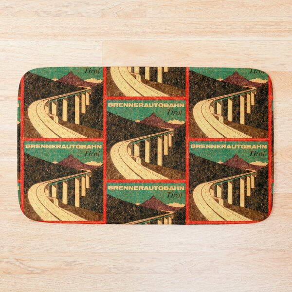 Item preview, Brennerautobahn Tirol Vintage Travel Decal designed and sold by hilda74.