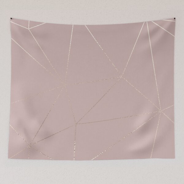 Item preview, Pink and Rose Gold Abstract Geometric designed and sold by OliviaAndAva.