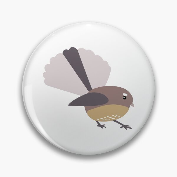 Item preview, Cute Piwakawaka (Fantail) designed and sold by Rebeccatiana.nz.