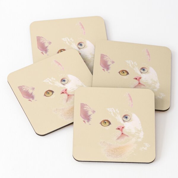 Item preview, Heterochromia Cat designed and sold by widianeworld.