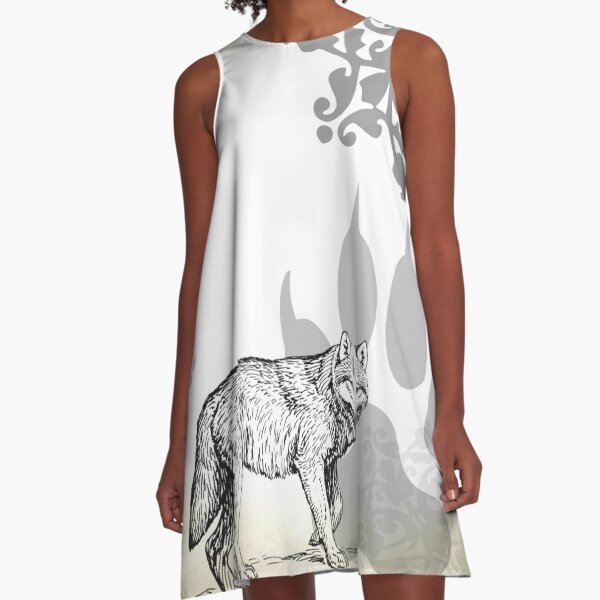 The Wolf A-Line Dress