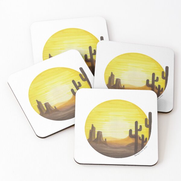 Item preview, Yellow Desert  designed and sold by ReneeDixonArt.