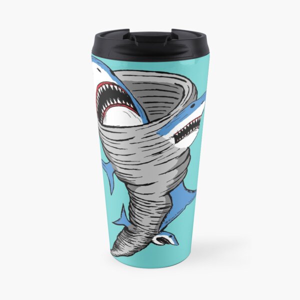 Shark Tornado Travel Mug