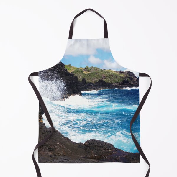 Item preview, Lava Rock and Waves in the Hawaiian Summer designed and sold by tammyschroder.