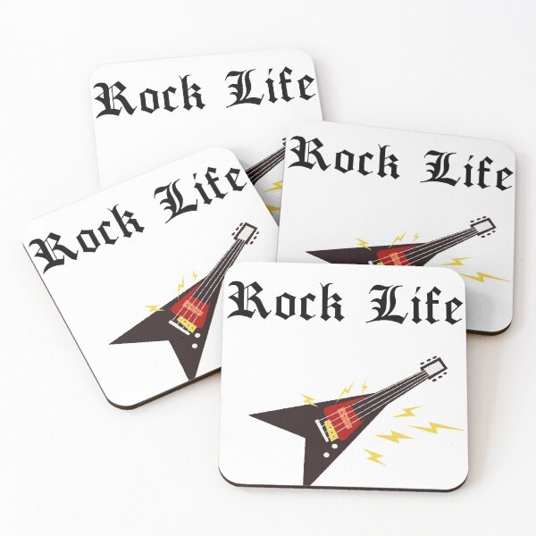 Item preview, Rock Life - Guitar - Thug Life designed and sold by BorvickTees.