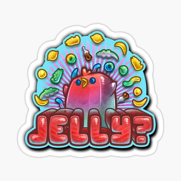 Jelly Youtube Stickers Redbubble - youtube roblox bloxburg hotel decals