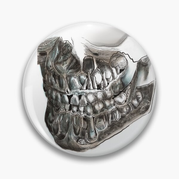 Item preview, Scary skull teeth designed and sold by MiettaPreston.