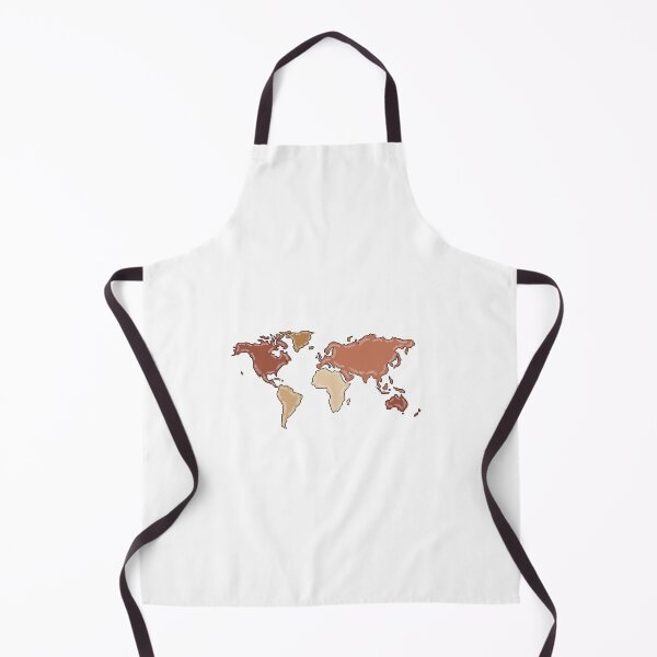 Item preview, Boho World Map with Leaves designed and sold by jorbar.