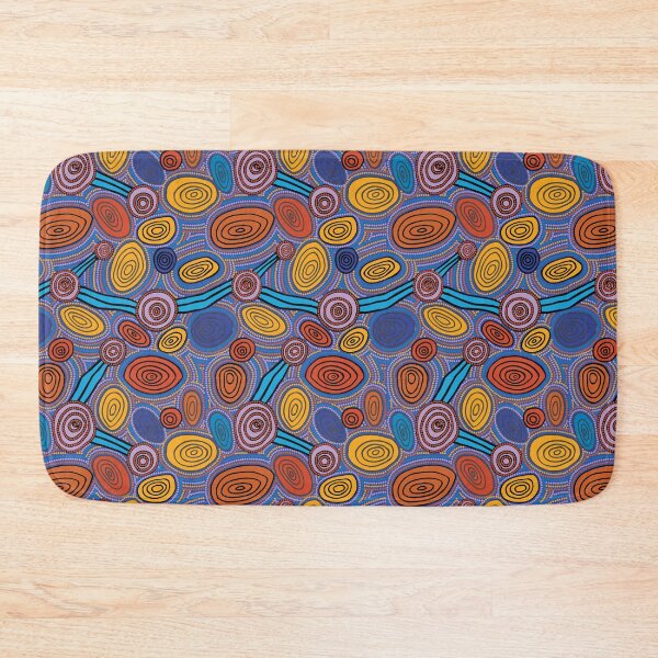 Item preview, Authentic Aboriginal Art - Skipping Stones designed and sold by HogarthArts.