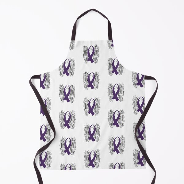 Item preview, Winged Awareness Ribbon (Purple) designed and sold by blakcirclegirl.