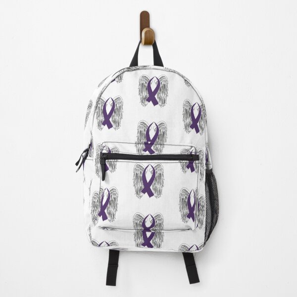 Item preview, Winged Awareness Ribbon (Purple) designed and sold by blakcirclegirl.