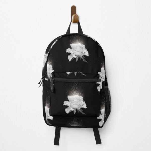 Item preview, White rose with droplets designed and sold by Nishad4.