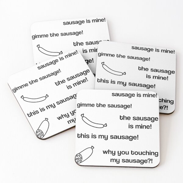 Item preview, Stray Kids Fight Over Felix Sausage [BUY MEDIUM OR LARGER FOR STICKER PACK] designed and sold by SugarSaint.
