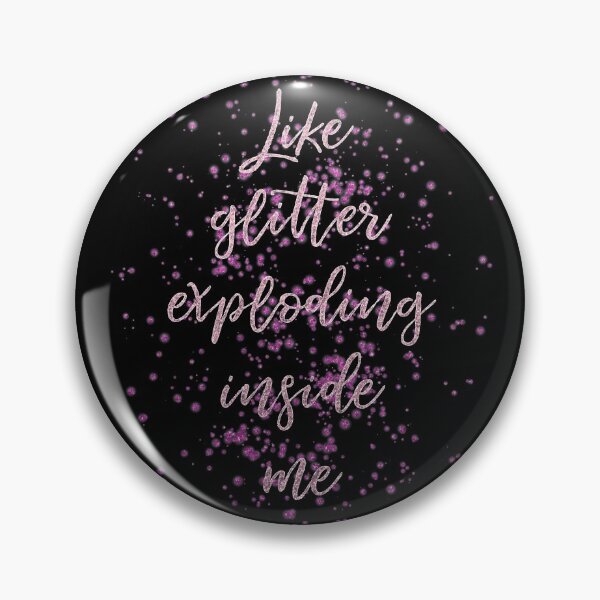 Item preview, Like Glitter Exploding Inside Me design inspired by Crazy Ex-Girlfriend designed and sold by AgusCami.
