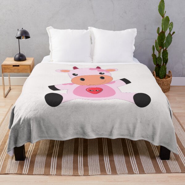 Item preview, Strawberry Cow Pet Pillow Pet Pillow designed and sold by Hannah Pillic.