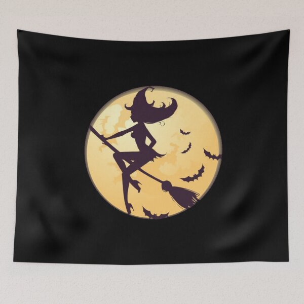 Item preview, halloween girl and bats designed and sold by LokmaneBrahimi.