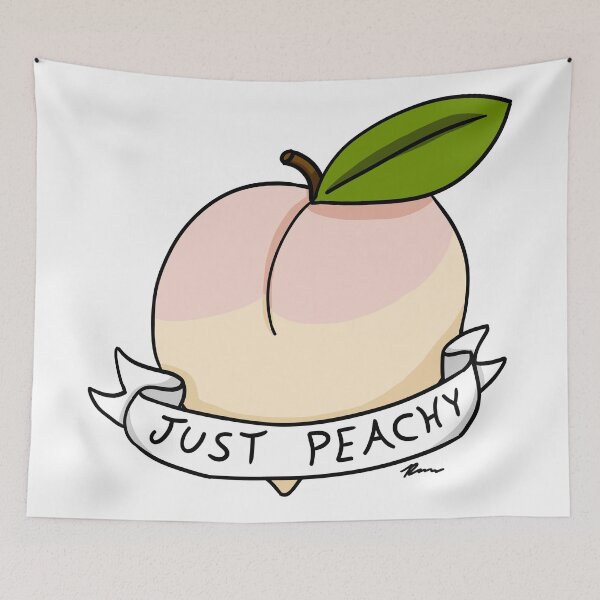 Item preview, Just Peachy designed and sold by RachelRabbbit.