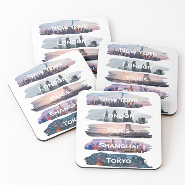 Item preview, New york, London, Paris, Shanghai, Tokyo designed and sold by moroccandreamer.