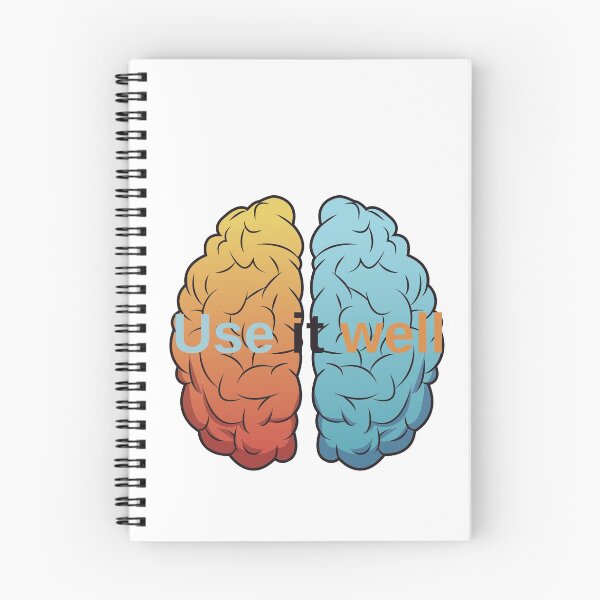 Item preview, Use it well - Brain - Quote designed and sold by KarolinaPaz.