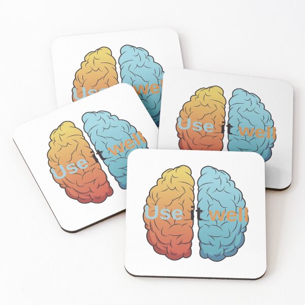 Item preview, Use it well - Brain - Quote designed and sold by KarolinaPaz.