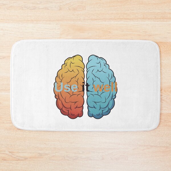 Item preview, Use it well - Brain - Quote designed and sold by KarolinaPaz.