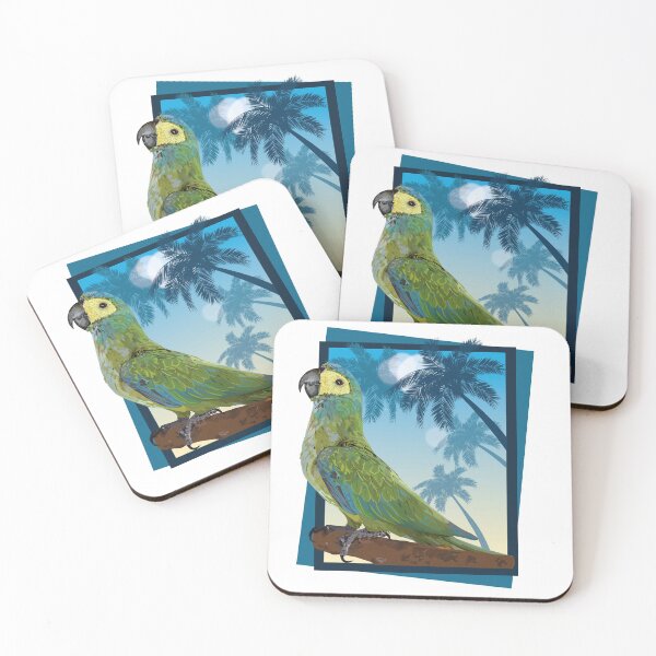 Item preview, red-bellied macaw designed and sold by obscurite.