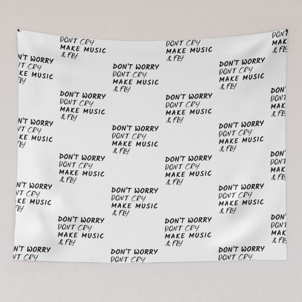 Item preview, Don't Worry Don't Cry Make Music & Fly, Music Producer designed and sold by ilovetshirts87.