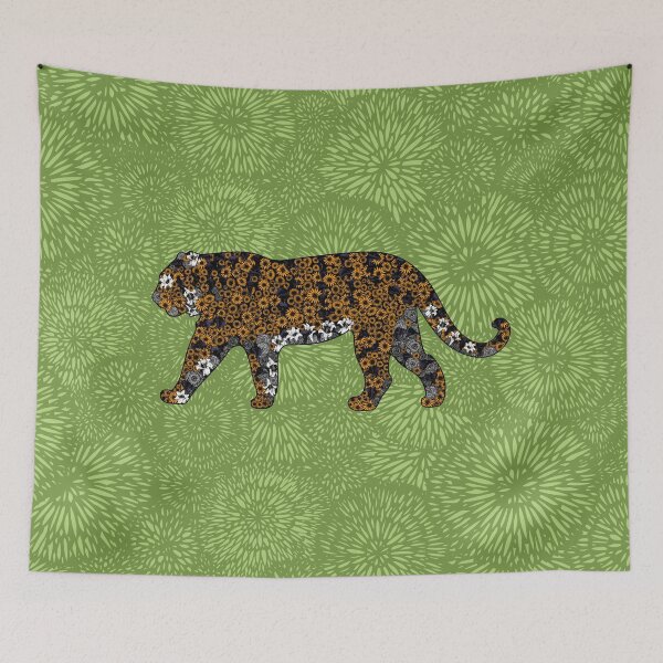 Item preview, Flower Tiger designed and sold by CKSchooley.
