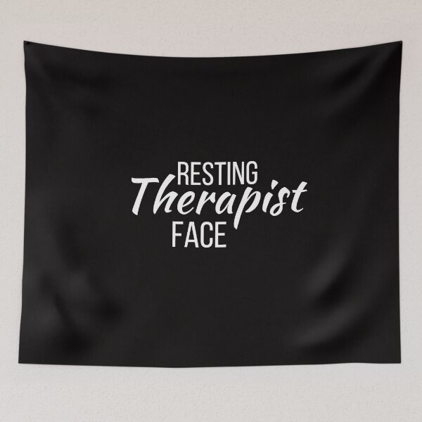 Item preview, Resting Therapist Face, Therapist Humor designed and sold by thekyngsqueen.