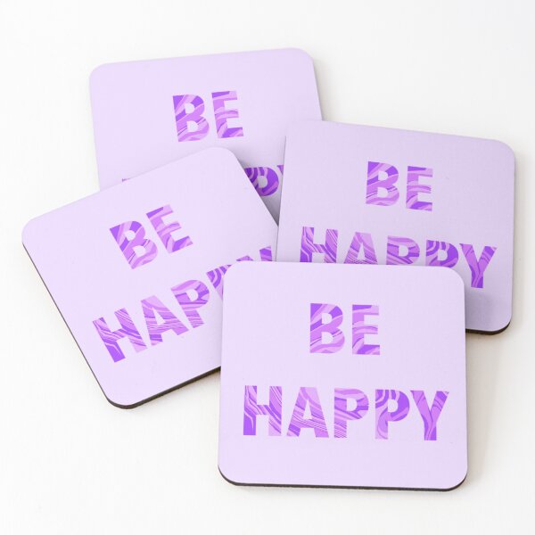 Item preview, Be Happy Sticker designed and sold by elizastogan.