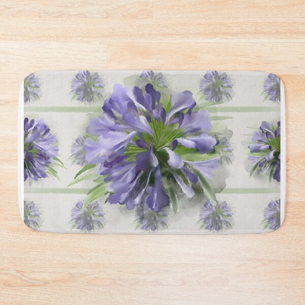 Item preview, Blue - purple flowers designed and sold by IvaW.