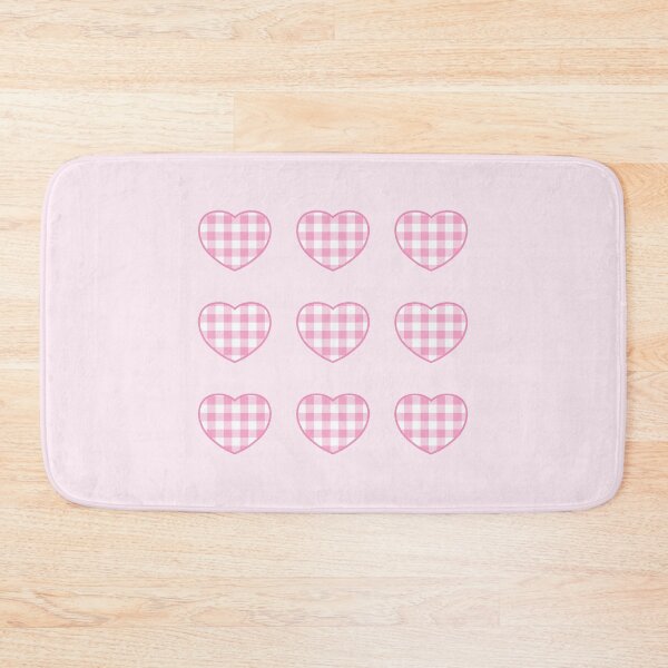 Item preview, Pink Gingham Hearts designed and sold by paralia.