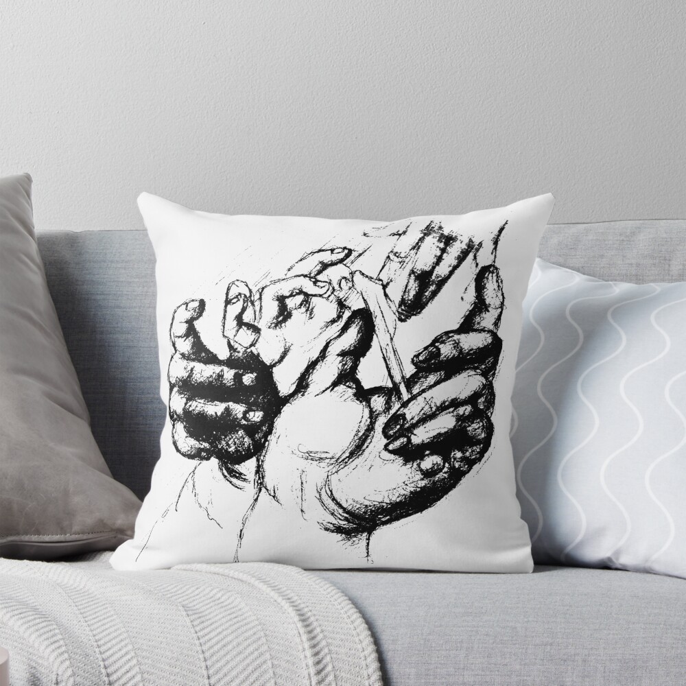 Item preview, Throw Pillow designed and sold by lapetiteart.