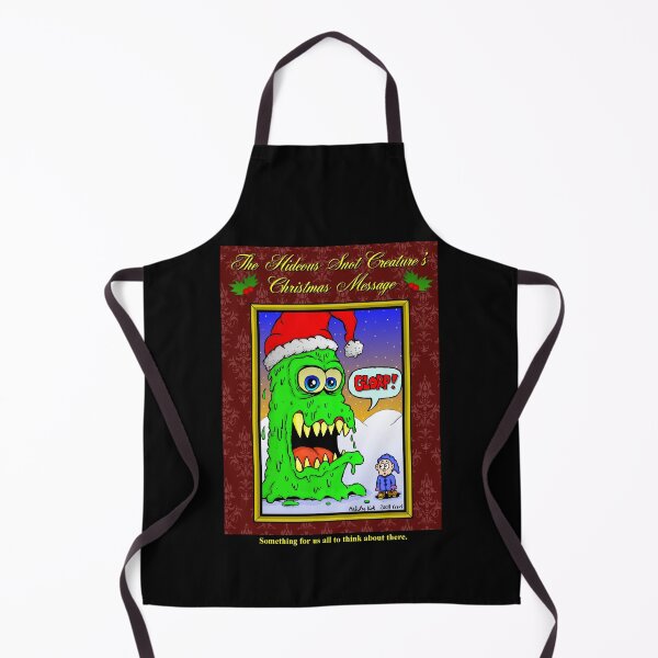 Item preview, The Hideous Snot-Creature's Christmas Message designed and sold by MalcolmKirk.