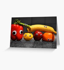 Googly-Eyed Family Greeting Card