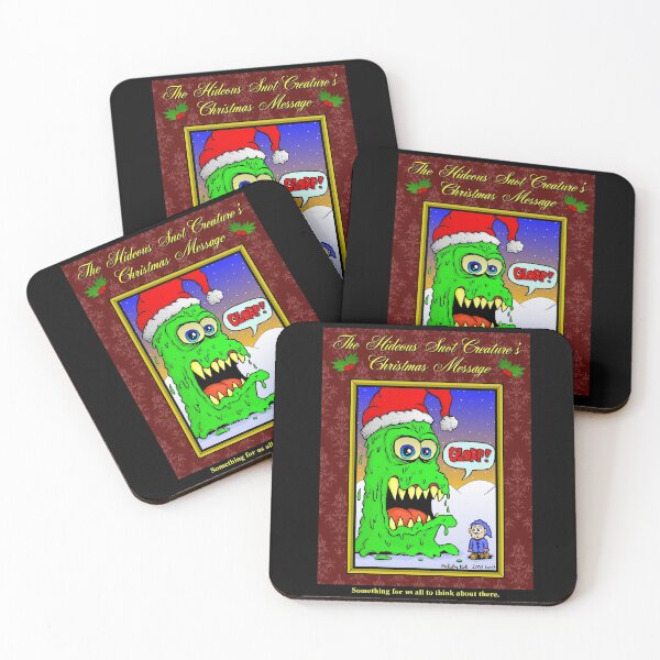 Item preview, The Hideous Snot-Creature's Christmas Message designed and sold by MalcolmKirk.