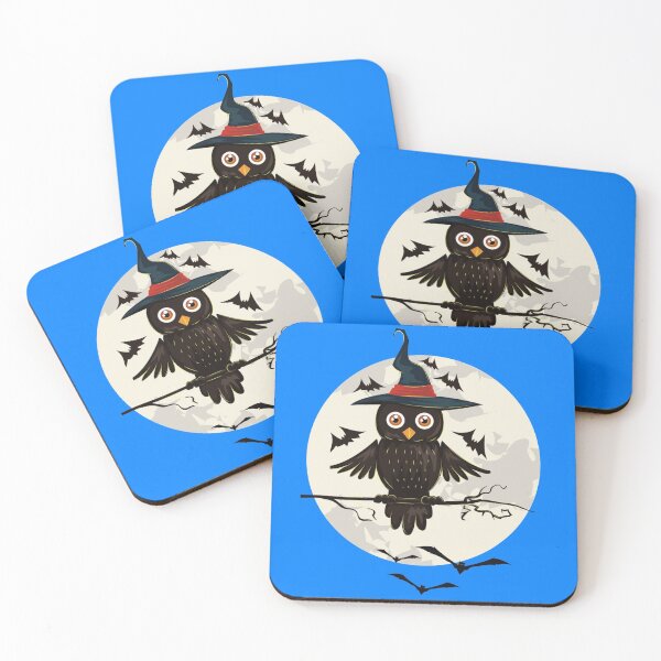 Item preview, owl and bats designed and sold by LokmaneBrahimi.