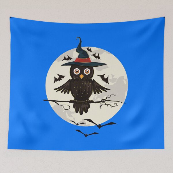 Item preview, owl and bats designed and sold by LokmaneBrahimi.