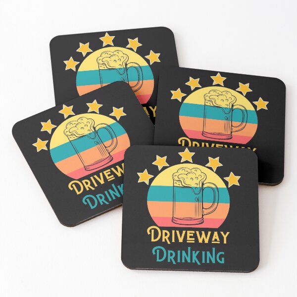Item preview, Dad Driveway Drinking Beer designed and sold by GrlDad.