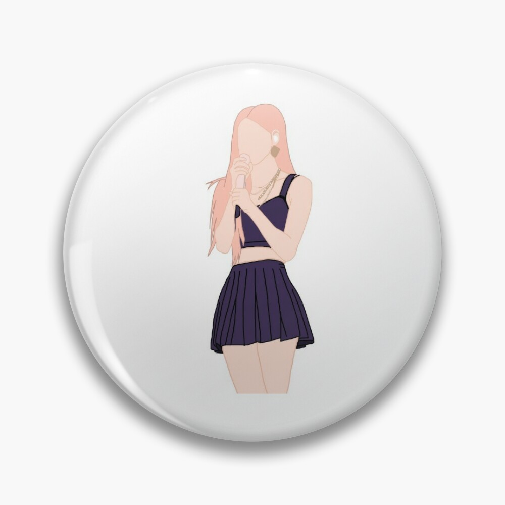 Blackpink Rosé Hank  Pin for Sale by boxxph