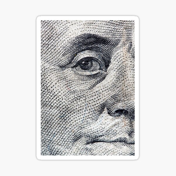 Item preview, Benjamin Franklin 100 dollar bill designed and sold by moroccandreamer.