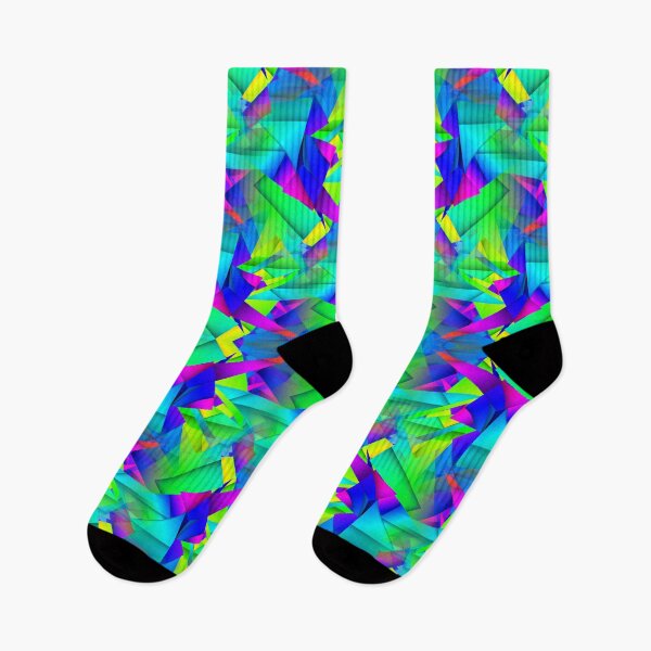 Item preview, Colorful 80s retro pattern designed and sold by BubbleCrumbs.