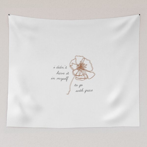 Item preview, Taylor Swift Folklore: My Tears Ricochet lyric graphic designed and sold by Alexandra Renee.