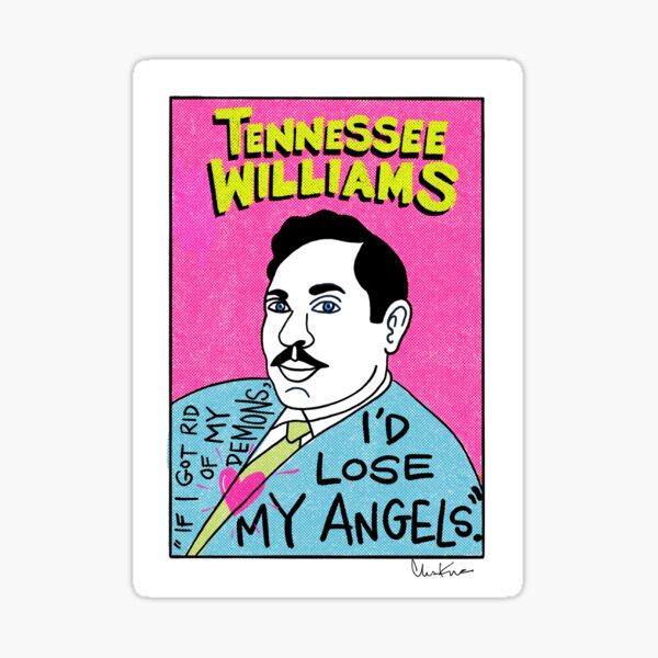 Tennessee Williams Sticker