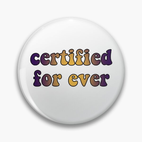 Item preview, Certified For Ever designed and sold by rayajournals.