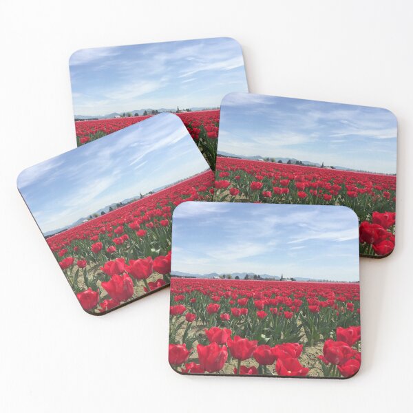 Item preview, Red Tulip Field  designed and sold by tammyschroder.